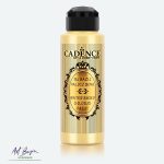 Farba metaliczna Cadence Water-Based Gilding Pure gold w buteleczce