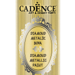 Farba metaliczna Cadence Diamond Gold 0676 z diamentowym połyskiem 70 ml