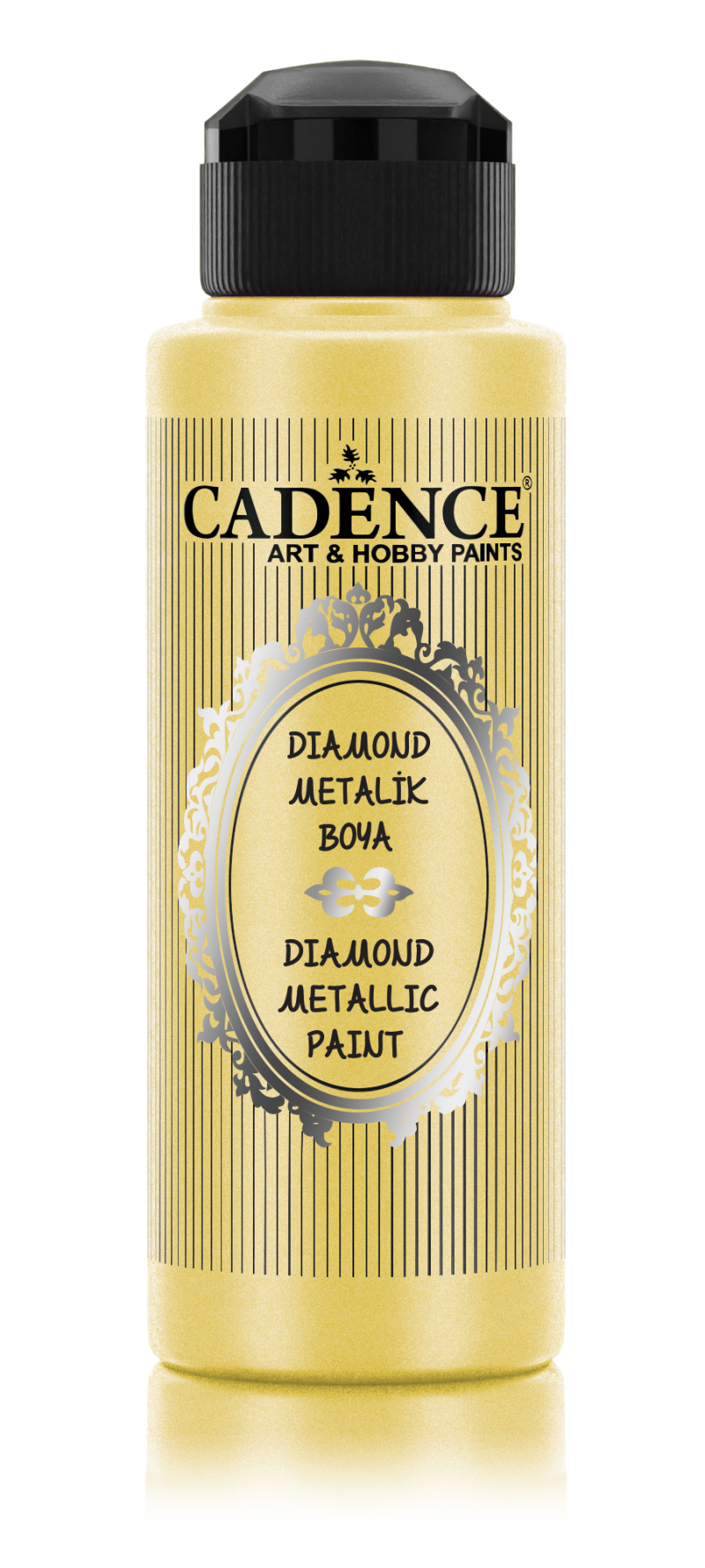 Farba metaliczna Cadence Diamond Gold 0676 z diamentowym połyskiem 70 ml