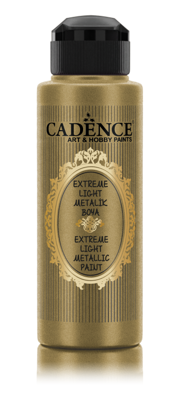 Farba Cadence Extreme Light Metallic Paint 6153 Antique gold-antyczne złoto akrylowa z metalicznym połyskiem