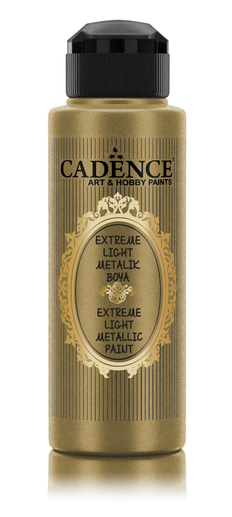 Farba Cadence Extreme Light Metallic Paint 6153 Antique gold-antyczne złoto akrylowa z metalicznym połyskiem