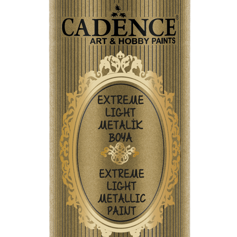Farba Cadence Extreme Light Metallic Paint 6153 Antique gold-antyczne złoto akrylowa z metalicznym połyskiem