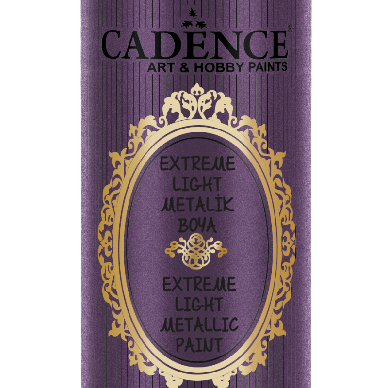 Farba Cadence Extreme Light Metallic Paint 6252 antique purple akrylowa z metalicznym połyskiem