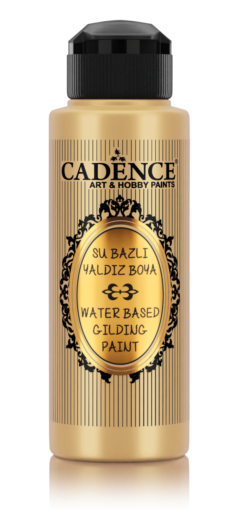 Farba metaliczna Cadence Water-Based Gilding Gold 100 w buteleczce