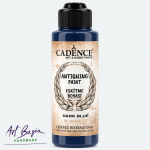 Cadence Antiquing Paint Dark Blue – ciemnoniebieska farba postarzająca do decoupage i rękodzieła